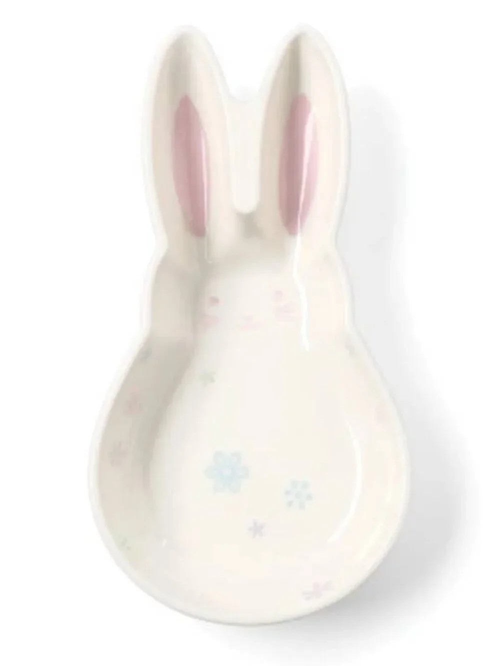 Oneida Figural Bunny Hop Platter Stoneware Durable Porcelain